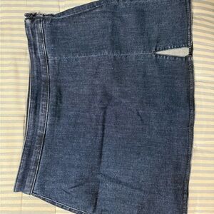 American Eagle Denim A Line Skort